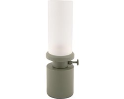 Leitmotiv Tafellamp Camp LED - Groen - 9x9x29.5cm - Scandinavisch