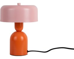 Leitmotiv - Tafellamp Double Funky - Bright orange & soft pink