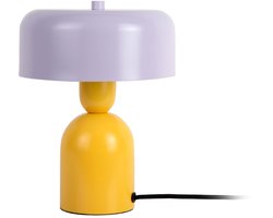 Leitmotiv Tafellamp Double Funky - Heldergeel - Ø19cm - Scandinavisch