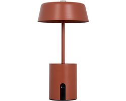 Leitmotiv Tafellamp Elemental - Donkerrood - Ø12cm - Modern