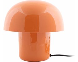 Leitmotiv Tafellamp Fat Mushroom Mini - Oranje - 20x20x20cm - Scandinavisch