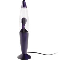 Leitmotiv Tafellamp Funky Rocket Lava - Paars - Ø8.6x35.5cm - Scandinavisch