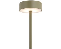 Leitmotiv Tafellamp Ganar Led - Groen - 8x8x37.5cm - Modern