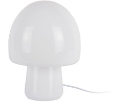 Leitmotiv Tafellamp Gozar - Wit - 20x20x27cm - Modern