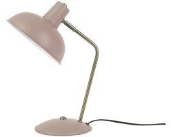 Leitmotiv Tafellamp Hood - IJzer mat Roze - 37,5x19,5cm - Scandinavisch