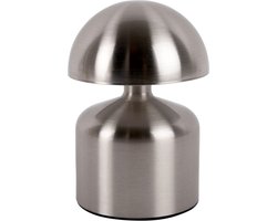 Leitmotiv Tafellamp Impetu LED - Nikkel - Ø10cm - Modern
