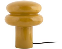 Leitmotiv Tafellamp Incesante Double Ring - Okergeel - Ø20cm - Modern