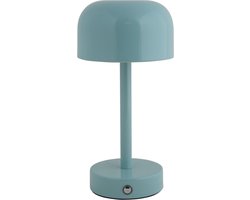 Leitmotiv Tafellamp James LED - Blauw - 12.5x12.5x24.5cm - Scandinavisch