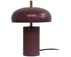 Leitmotiv Tafellamp Joya - Dark mauve - 18x18x24cm - Scandinavisch