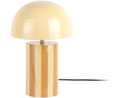 Leitmotiv Tafellamp Rayado - Geel - 25x25x34cm - Modern