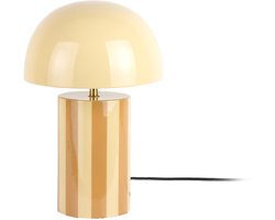 Leitmotiv - Tafellamp Rayado - Ochre yellow & soft yellow