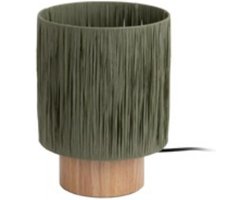 Leitmotiv Tafellamp Sheer Round - Groen - 21x21x28.5cm - Modern