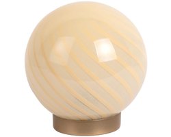 Leitmotiv Tafellamp Summer Globe - Zachtgeel - 15.2x15.2x16.7cm - Scandinavisch