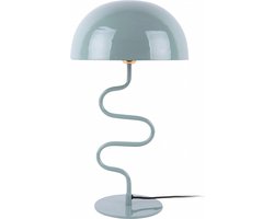 Leitmotiv Tafellamp Twist - Metaal - Blauw - 31x54x31 cm (BxHxD) - Misty Blue - E27/15W
