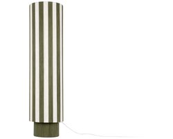 Leitmotiv Vloerlamp Vienna Stripes - Groen - 28x28x106cm - Scandinavisch - Staande lampen voor Woonkamer - Slaapkamer