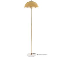 Leitmotiv Vloerlamp Waved - Geel - Ø40cm - Scandinavisch - Staande lampen voor Woonkamer - Slaapkamer