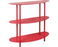 Leitmotiv - Wandkast Cool Retro - Rood - 90x28x82 cm