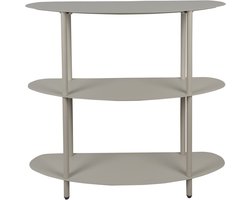 Leitmotiv - Wandkast Riqueza - Grijs - 90x28x82 cm