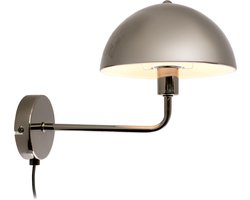 Leitmotiv - Wandlamp Bonnet - Rookgrijs