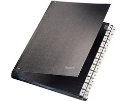 Leitz Bureaumap - A-Z tabs - Zwart