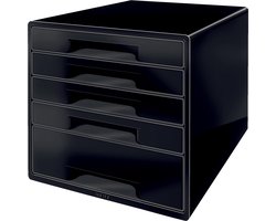 Leitz Desk cube - 5 laden - Zwart