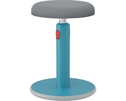 Leitz Ergo Cosy Actieve Ergonomische Zit/Sta Kruk - Ideaal voor Thuiskantoor- Sereen Blauw