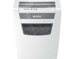 Leitz IQ Home Office Papierversnipperaar voor Thuis - P4 Snippers - Tot 10 Vel - 23L - Wit