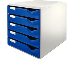 Leitz Ladenblok met 5 laden - Wit/Blauw