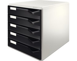 Leitz Ladenblok met 5 laden - Wit/Zwart