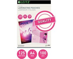 Leitz Lamineerhoezen - A4 - 125 Micron - 100 Stuks