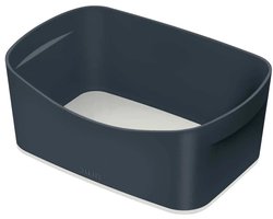 Leitz MyBox, Opbergdoos, Grijs, Rechthoekig, Polystyreen (PS), Monochromatisch, Binnen
