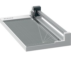 Leitz Precision Home Office Rolsnijmachine A4 voor Thuiskantoor/Thuiswerken - Snijdt tot 10 A4-Vel - Antraciet