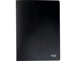 Leitz Recycle Showalbum A4 - 20 Hoezen - 90% Pre- en Post-consumer Gerecycled Plastic - Zwart