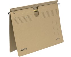 Leitz Reeks 18 Hangmappen, Naturelkarton 250 g/m², Naturel