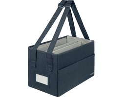 Leitz Stoffen Compacte Hot Desking Opbergtas - Fluweel grijs