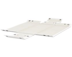 Leitz WOW Click & Store Opbergdoos met Deksel voor CD's - Kartonnen Sorteerdoos voor Spullen - 84% Gerecycled Karton - 14.3 x 35.2 Cm (BxD) - Wit