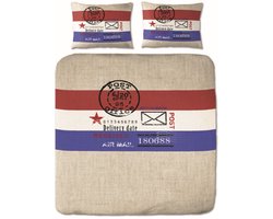 Lekker Snoozen - Post Office - Dekbedovertrek - Katoen