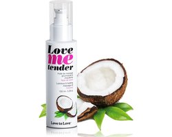 Lekkere, verwarmende massageolie Kokosnoot. Deze lekkere, verwarmende massageolie doet je strelingen extra prikkelend aanvoelen en zal je partner doen rillen van plezier. Masseer, omhels en lik naar hartenlust met de heerijke geuren van Love me Te