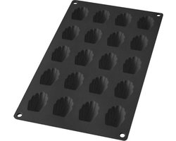Lékué Bakvorm 20 Madeleines - Siliconen - Black