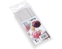Lékué Cakepops Stokjes, 50 st. - White