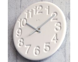 Lemnos SI02 Wandklok Wit