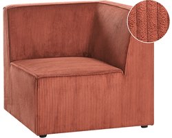 LEMVIG - Hoekmodule - Goudbruin - Rechts - Corduroy