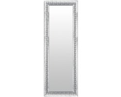Len-Fra wandspiegel Flinder wit/zilverkleurig 55 x 145 cm