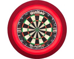 LENA Dartbord Verlichting Deluxe (Rood)