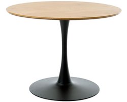 Lenard eettafel rond Ø100 cm - naturel
