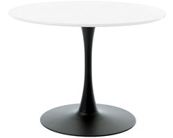 Lenard eettafel rond Ø100 cm - wit