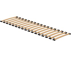 Lendo FLEX Serie - Houten Lattenbodem - 200x60 cm - 17 Latten - Buk