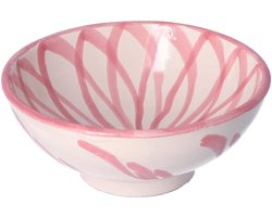 Lenta Living - Ontbijtkom Flor roze 15cm - Kommen