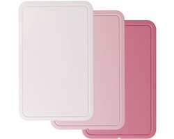 LEO 3-delig snijplankenset Legacy Pink - Roze -