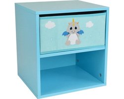 Leon de Draak Nachtkastje - 36 x 33 x 30 cm - MDF